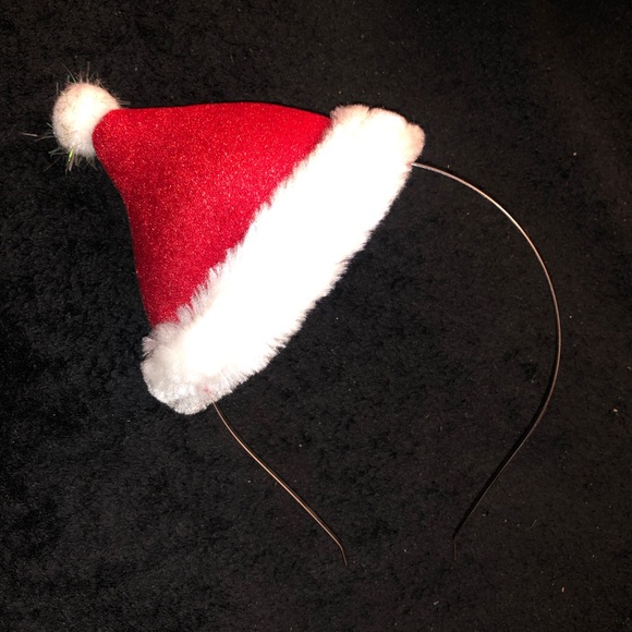 Mini Santa Costume Hat Headband - Picture 5 of 9
